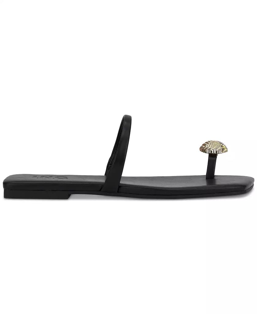 INC International Women's Yitta Embellished Flat Sandals, Exclusively at Macy's