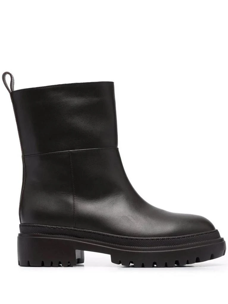 L'AUTRE CHOSE L'Autre Chose Ankle Leather Boots 1