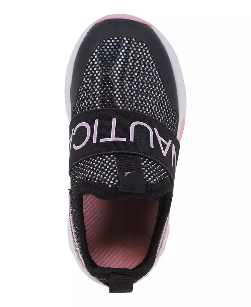 Nautica Toddler Girls Alois Beacon Light Up Slip On Sneakers 4