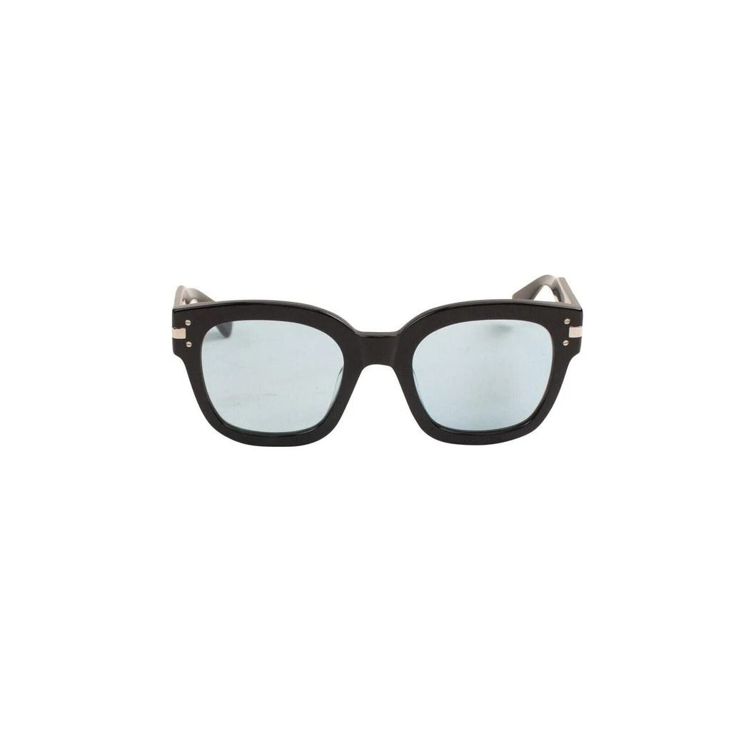 Classic Logo Square Sunglasses In Brown/ Gold – On Sale Now  display picture 3