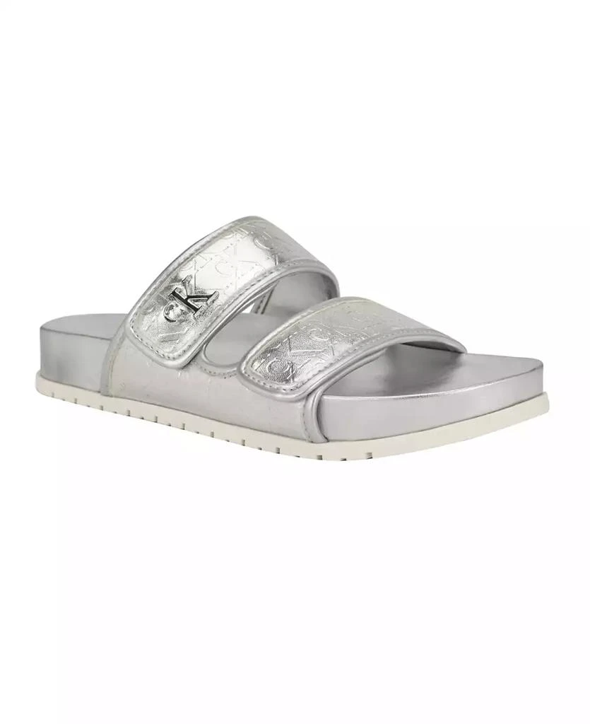 Calvin Klein Women's Linora Slip-On Flat Sandals 1