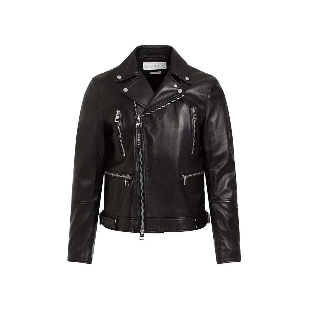Alexander McQueen LEATHER BIKER JACKET 1