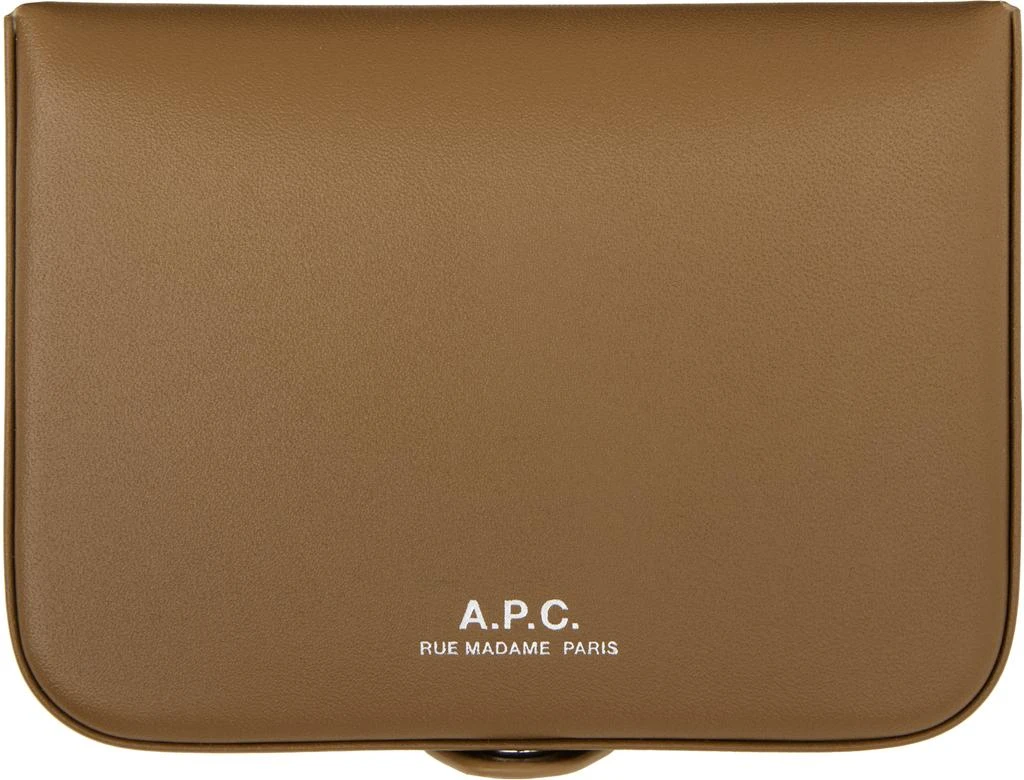 A.P.C. Brown Josh Coin Wallet