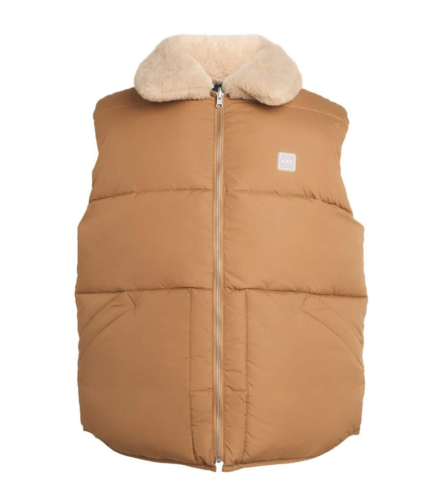 A.P.C. Teddy Reversible Gilet 1