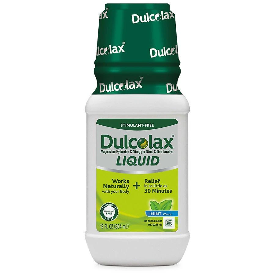 Dulcolax Liquid Saline Laxative Mint 1