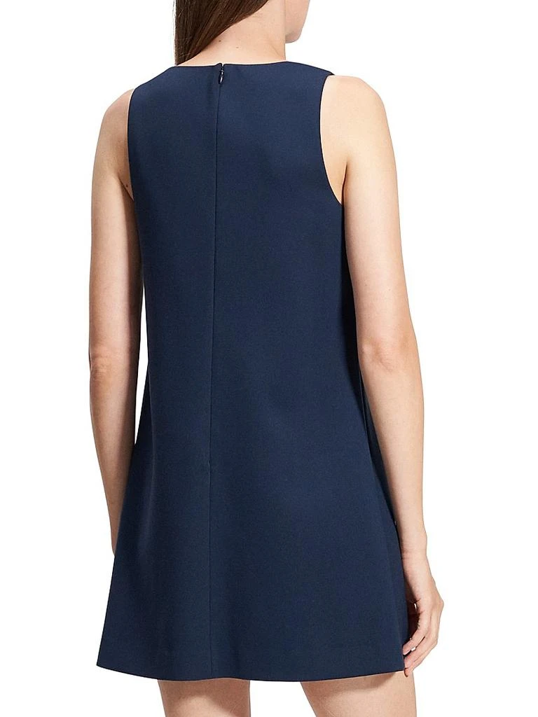 Theory V-Neck Shift Minidress 5