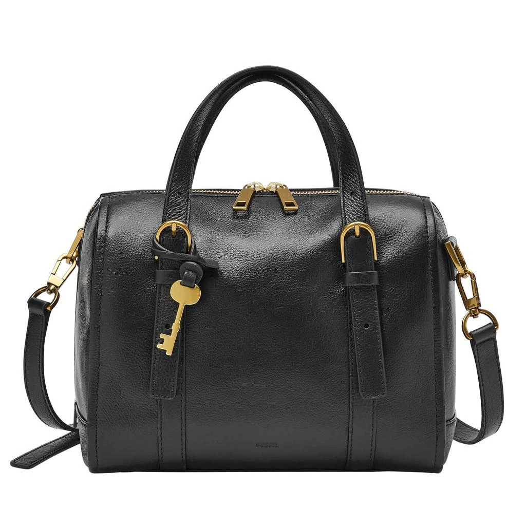 Fossil Carlie Leather Satchel 1