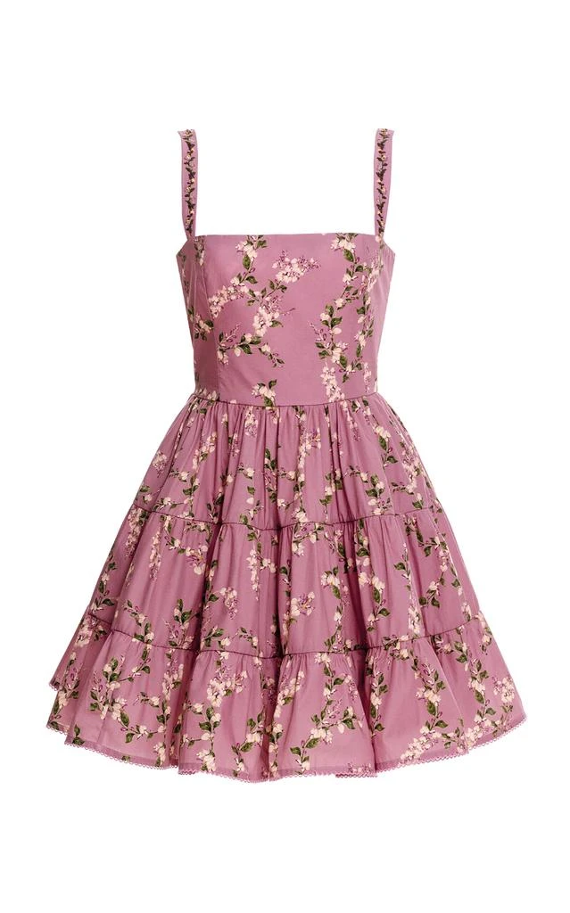 Shop Agua by Agua Bendita - Lima Tiered Linen Mini Dress - Purple - M -  Moda Operandi on Sale at BeyondStyle  Get 60% Off Agua by Agua Bendita -  Lima