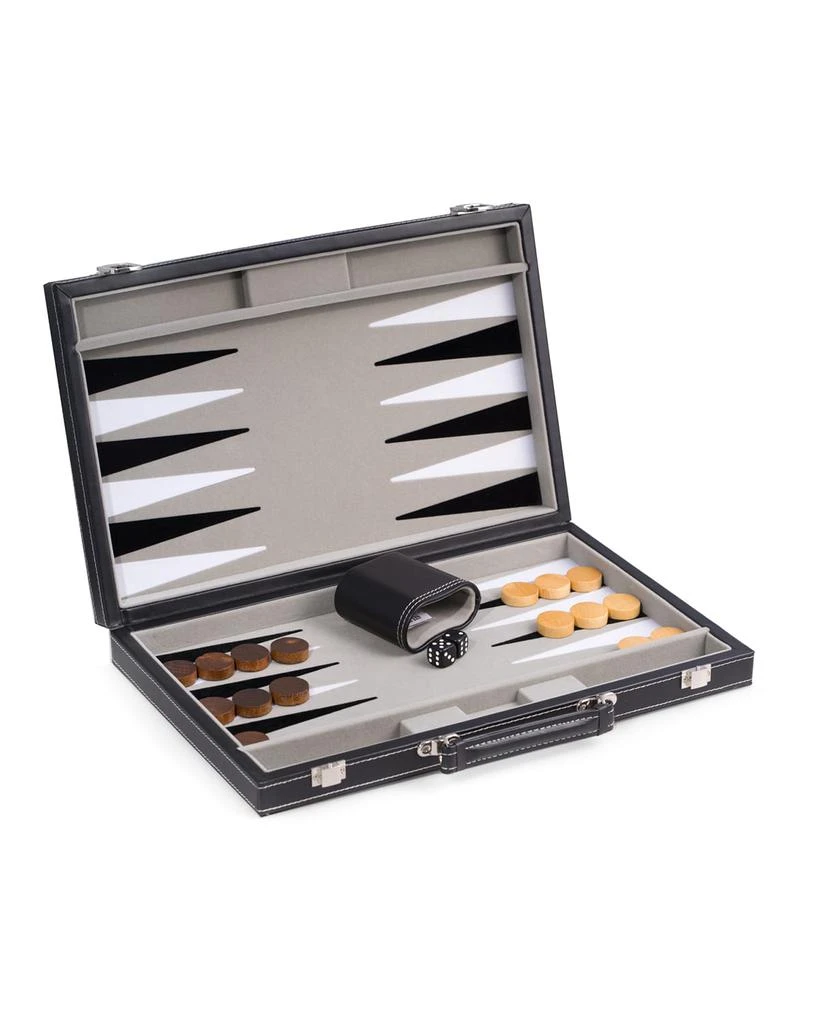 Bey-Berk Men's Personalized Backgammon Set 3