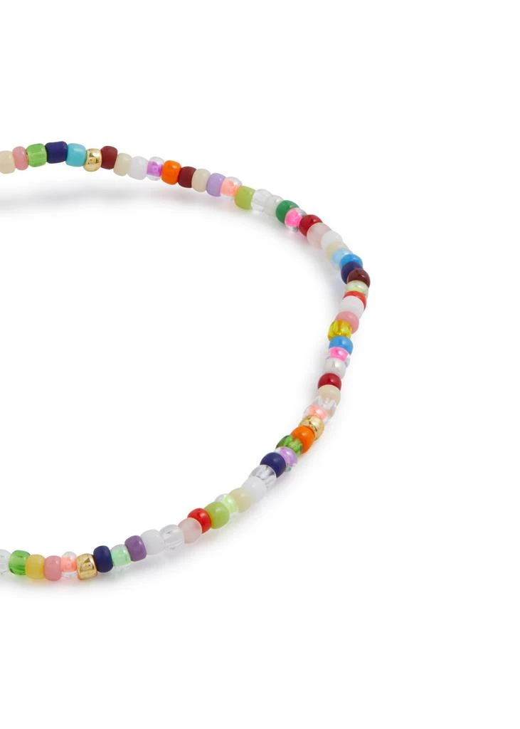 Anni Lu Fiesta Shell 18kt gold-plated beaded bracelet  3