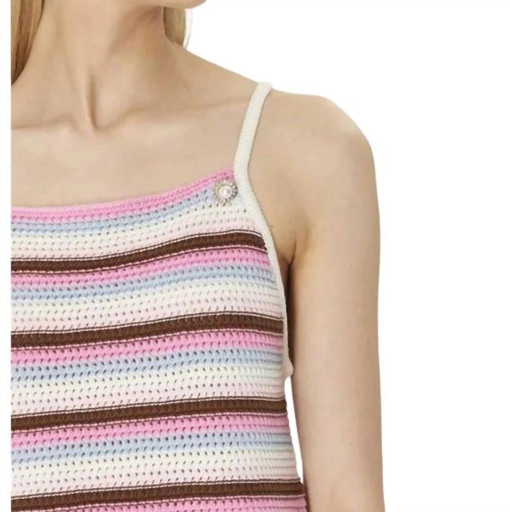 Tara Jarmon PIAMBELLO KNIT TANK TOP 3