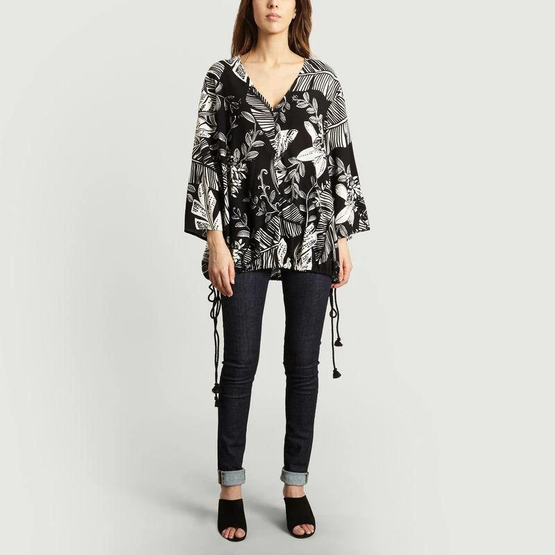 See by Chloé Jungle Printed Blouse Black SEE BY CHLOÉ 4