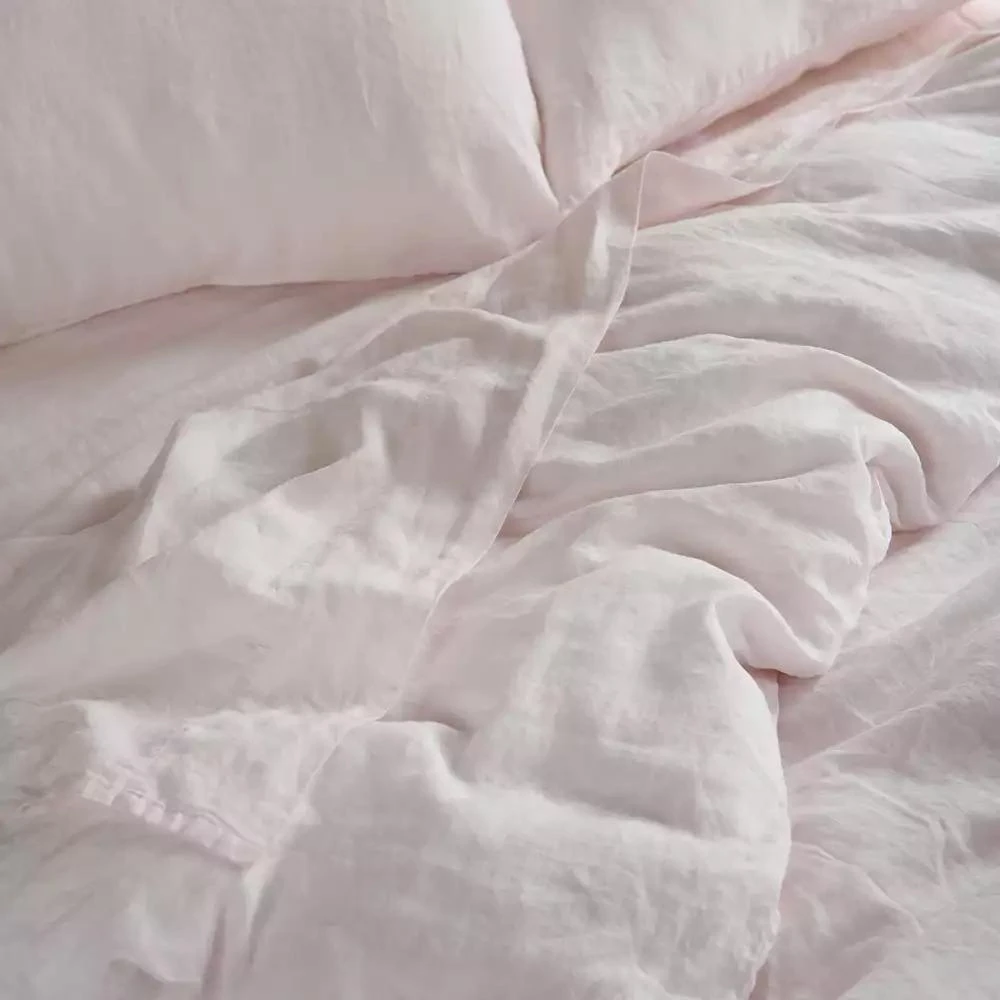 Bokser Home 100% French Linen Duvet Cover - Twin/XL Twin 2