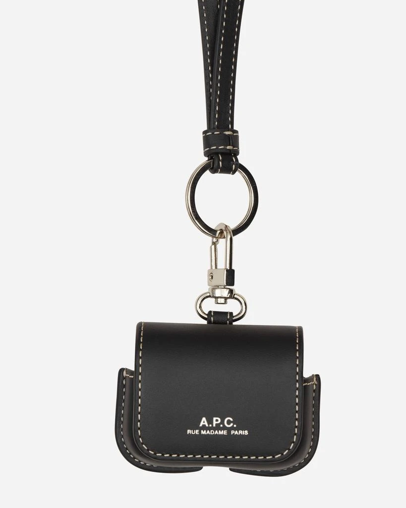 A.P.C. AirPods Pro Case Black 5