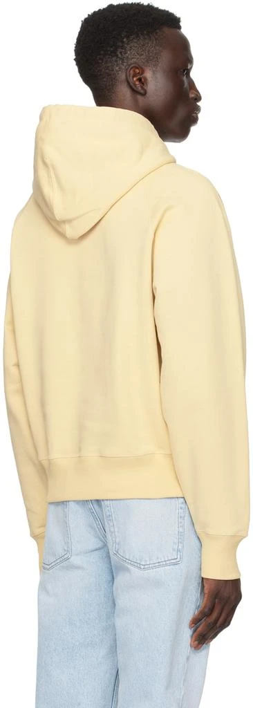 AMI Paris Beige Printed Hoodie 3