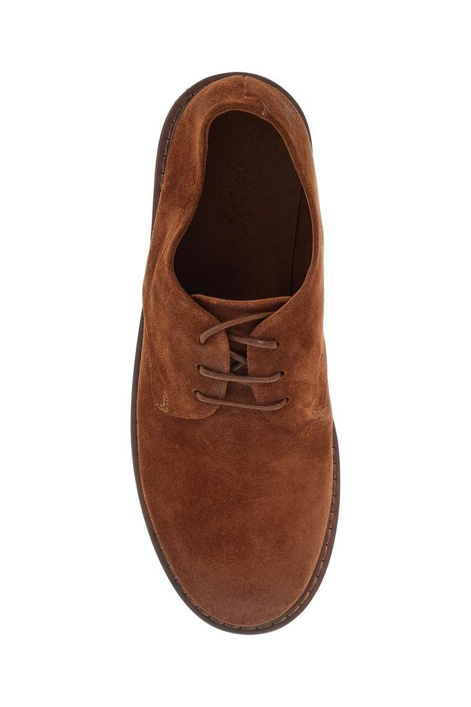 Marsèll suede leather lace-up derby shoes with