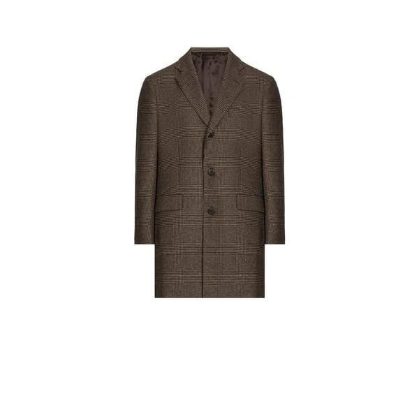 Hackett Wool coat with print 1