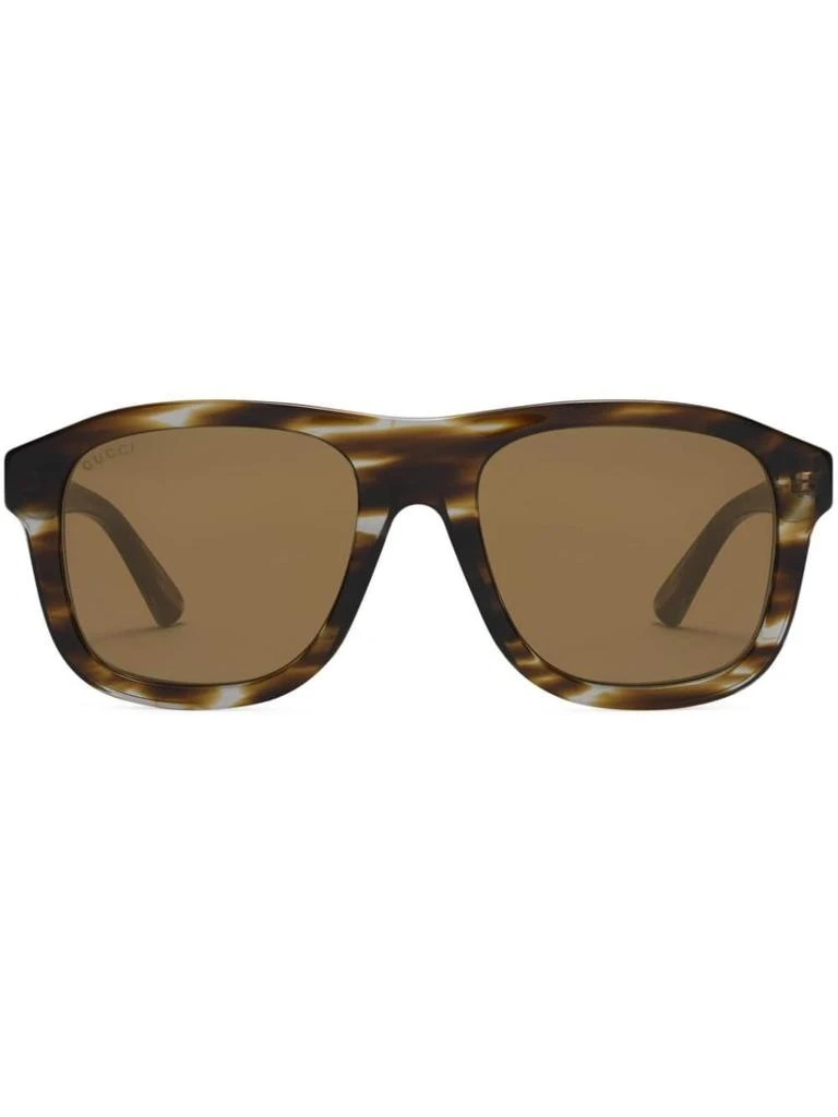 Gucci Gucci Eyewear Square Framed Sunglasses 1