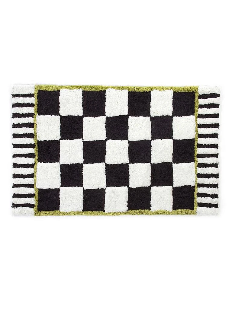 MacKenzie-Childs Courtly Check Bath Mat 1