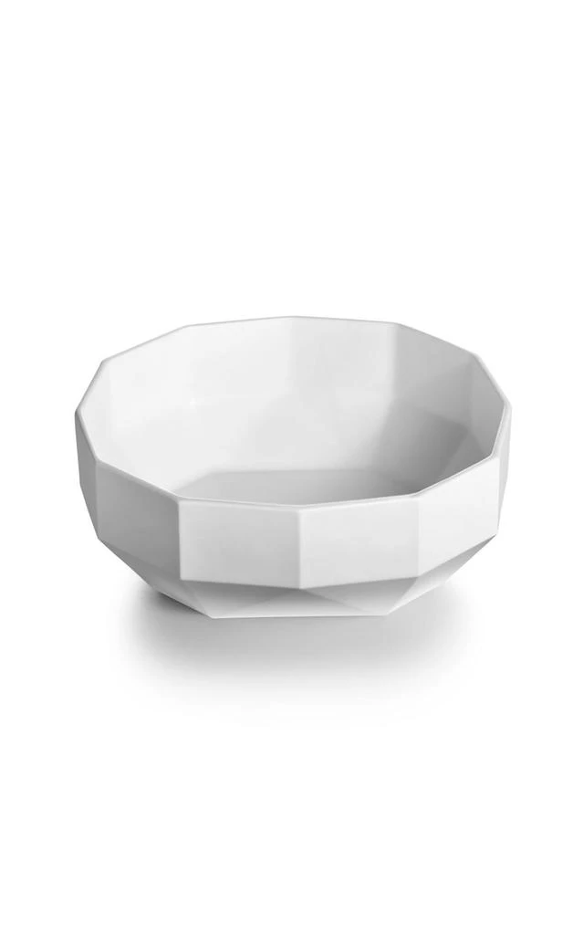 Tiffany 
Co. Tiffany 
Co. - Exclusive Facet Medium Bone China Bowl - White - Moda Operandi