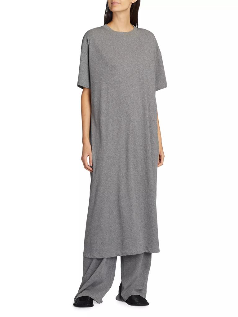 The Row Lanuit Cotton Wide-Leg Lounge Pants