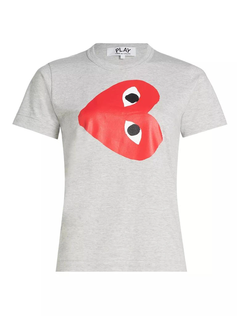 Comme des Garcons Play Heart Logo T-Shirt 1