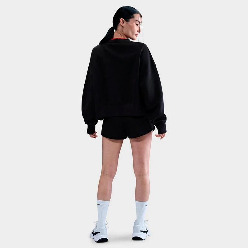 NIKE Women's NikeCourt Phoenix Fleece Over-oversized Heritage Crewneck Sweatshirt