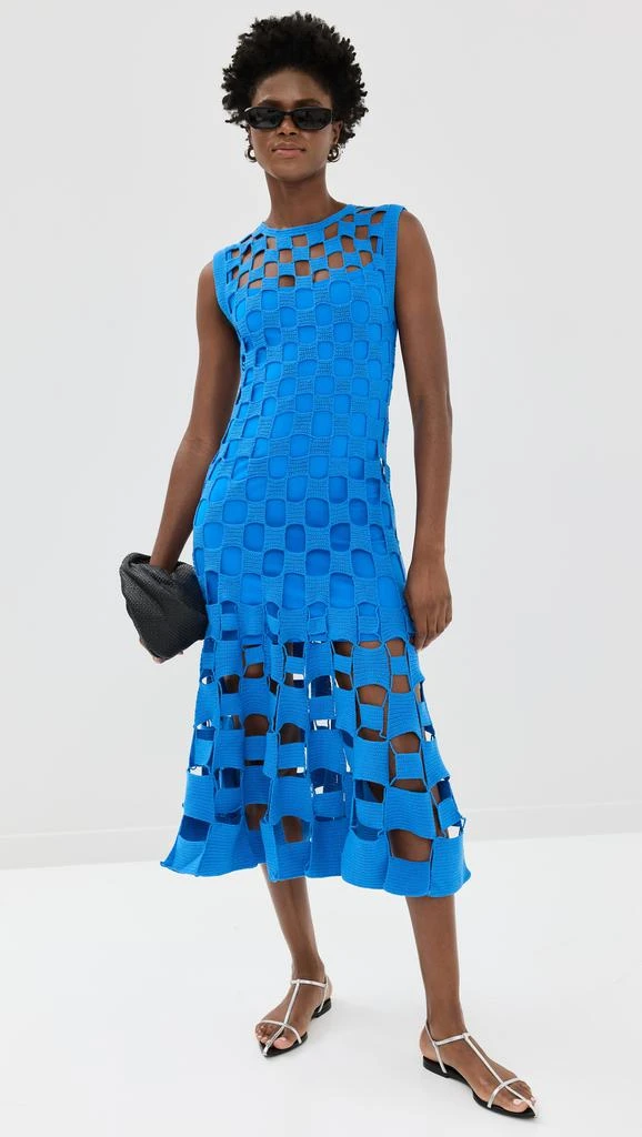 Monse Multi Square Crochet Dress 5