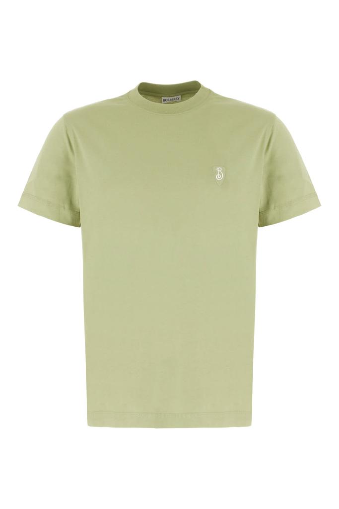 Burberry Pastel Green Cotton T-shirt