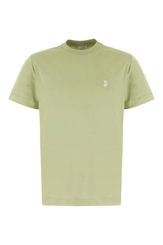 Burberry Pastel Green Cotton T-shirt 1