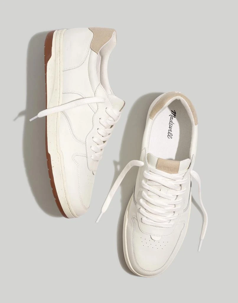 Madewell Court Sneakers in Colorblock Leather and Suede 5