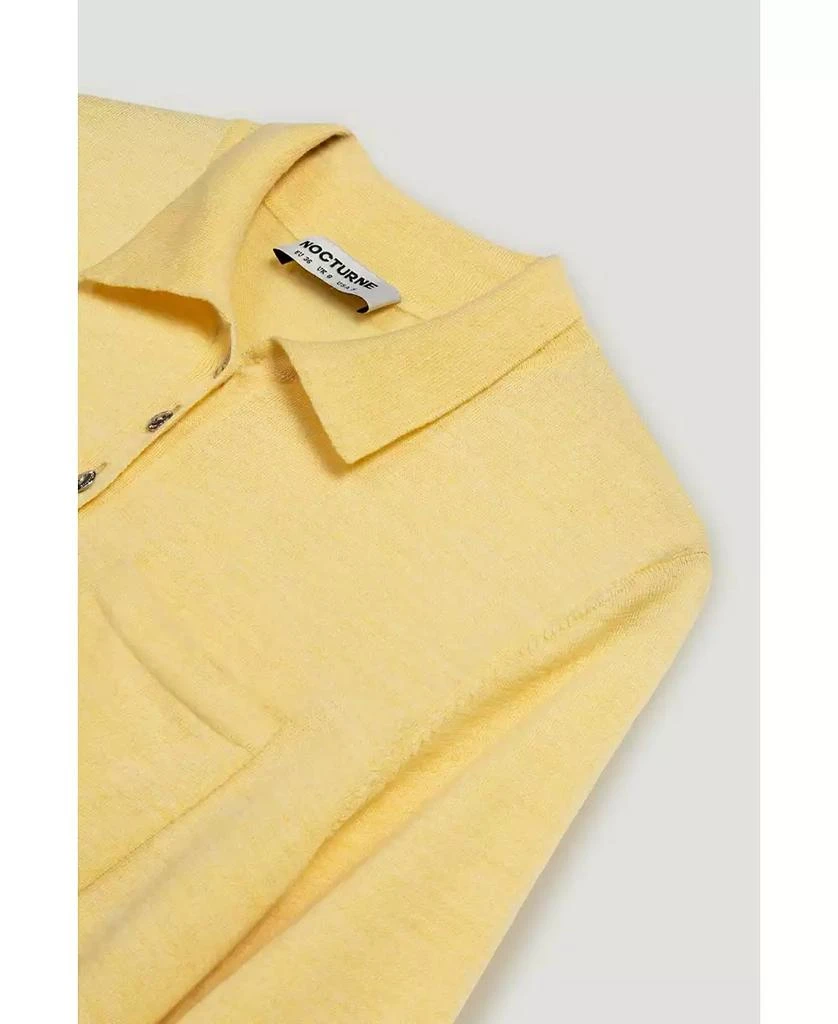 NOCTURNE Women
s Relaxed Polo Knit Sweater 8