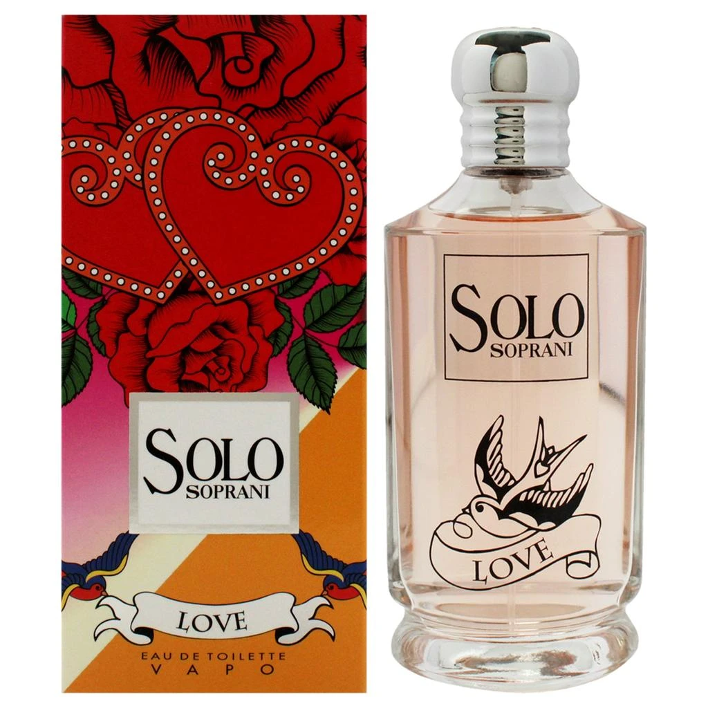 LUCIANO SOPRANI Solo Soprani Love by  for Women - 3.3 oz EDT Spray 1