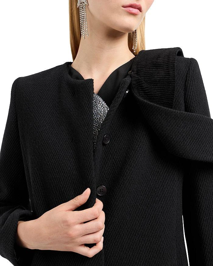Emporio Armani Foulard Collar Coat 5