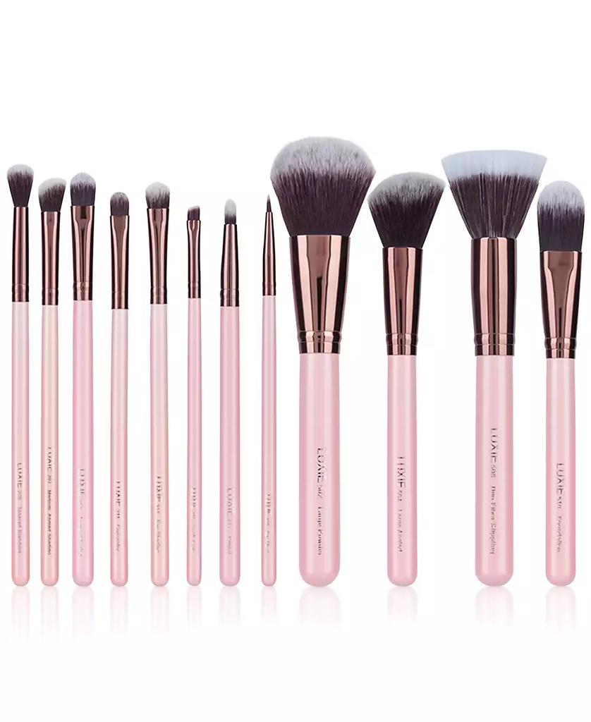 Luxie 12-Pc. Signature Rose Gold Makeup Brush Set