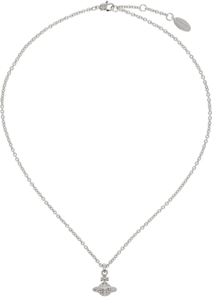 Vivienne Westwood Silver Mayfair Bas Relief Pendant Necklace 1