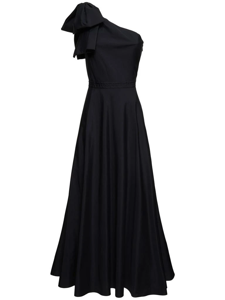 Giambattista Valli Cotton Poplin One Shoulder Long Dress 1