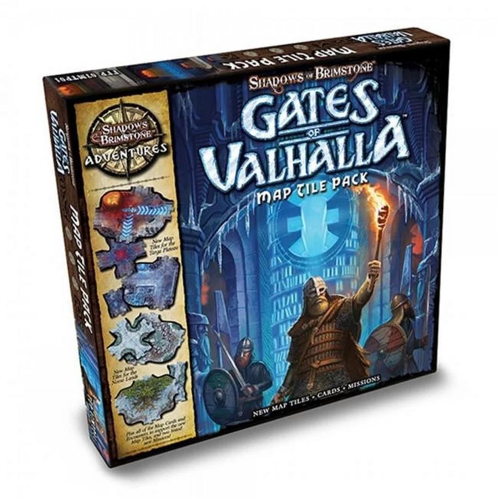 Flying Frog Productions Shadows of Brimstone Gates of Valhalla Map Tile Pack Board Game 1