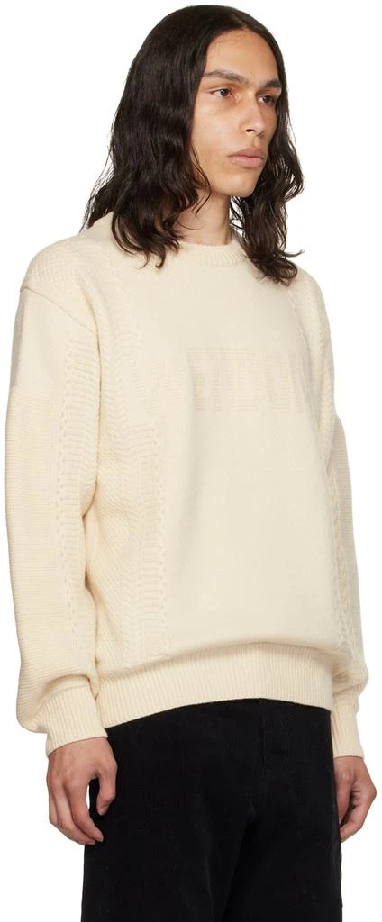 We11done Off-White Square Patch Sweater 2