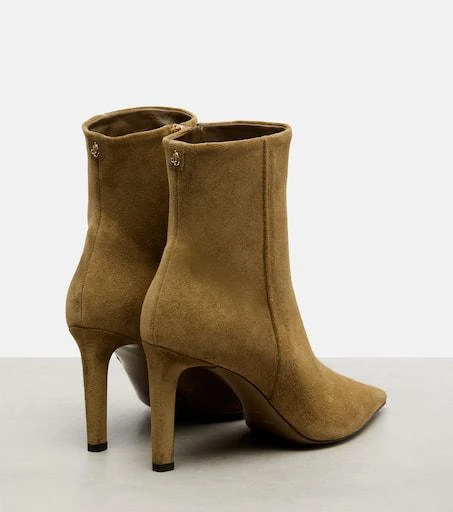 Jimmy Choo Frankie 85 suede ankle boots 2