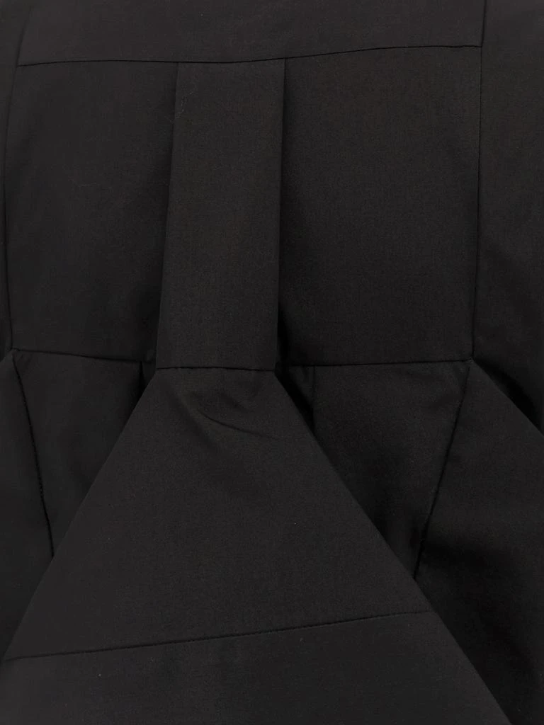 Sacai Dress with draped cotton inserts on the back 5