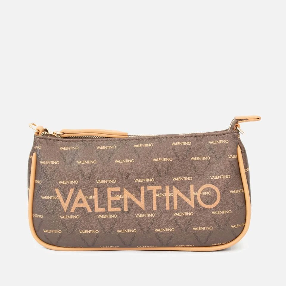 Mario Valentino Valentino Liuto Logo-Print Faux Leather Shoulder Bag 1