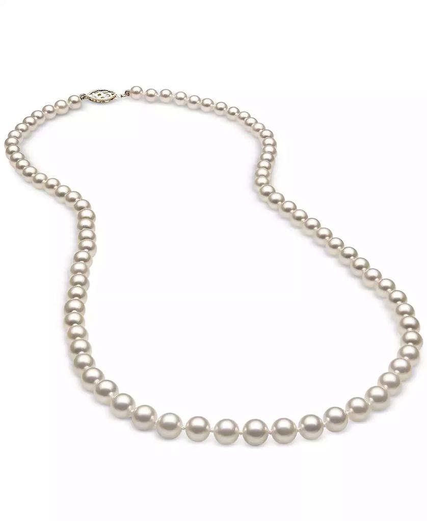 Belle de Mer 18" Cultured Freshwater Pearl (5mm) Strand in 14k Gold