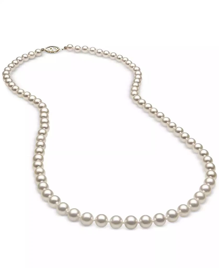 Belle de Mer 18" Cultured Freshwater Pearl (5mm) Strand in 14k Gold 1