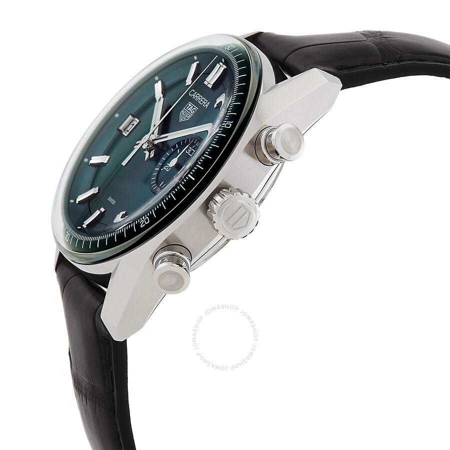 TAG Heuer Carrera Chronograph Automatic Green Dial Men's Watch CBS2211.FC6545