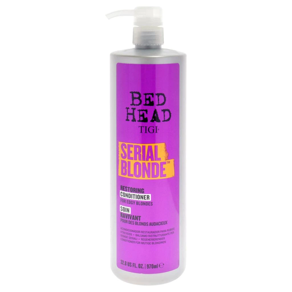 TIGI Bed Head Serial Blonde Conditioner by TIGI for Unisex - 32.8 oz Conditioner 1