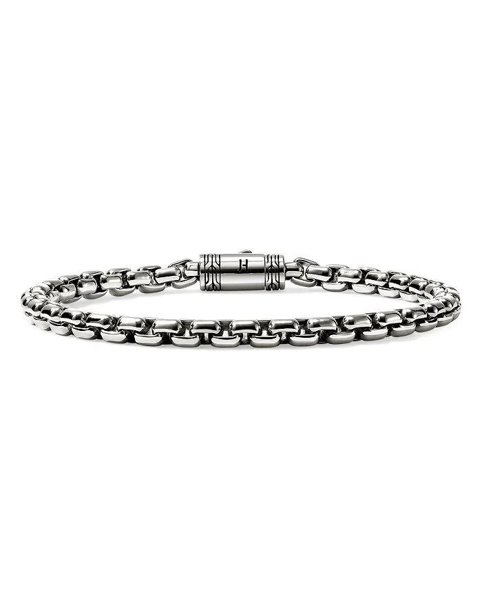 John Hardy Sterling Silver Box Chain Bracelet, 4.8mm