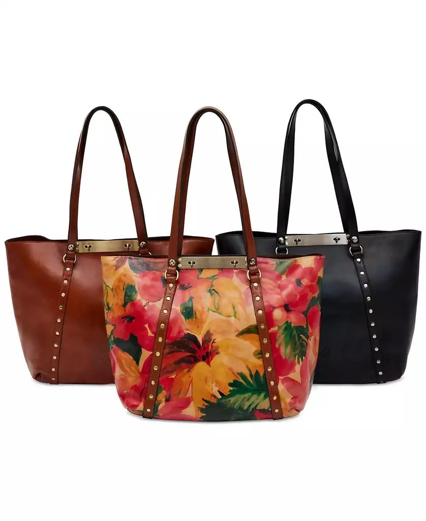 Patricia Nash Benvenuto Smooth Leather Tote 10
