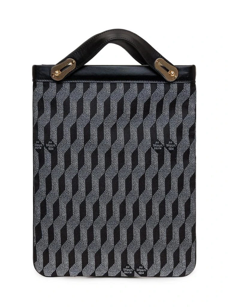 Au Départ Au Départ Elysées Reflex Logo Printed Tote Bag 2