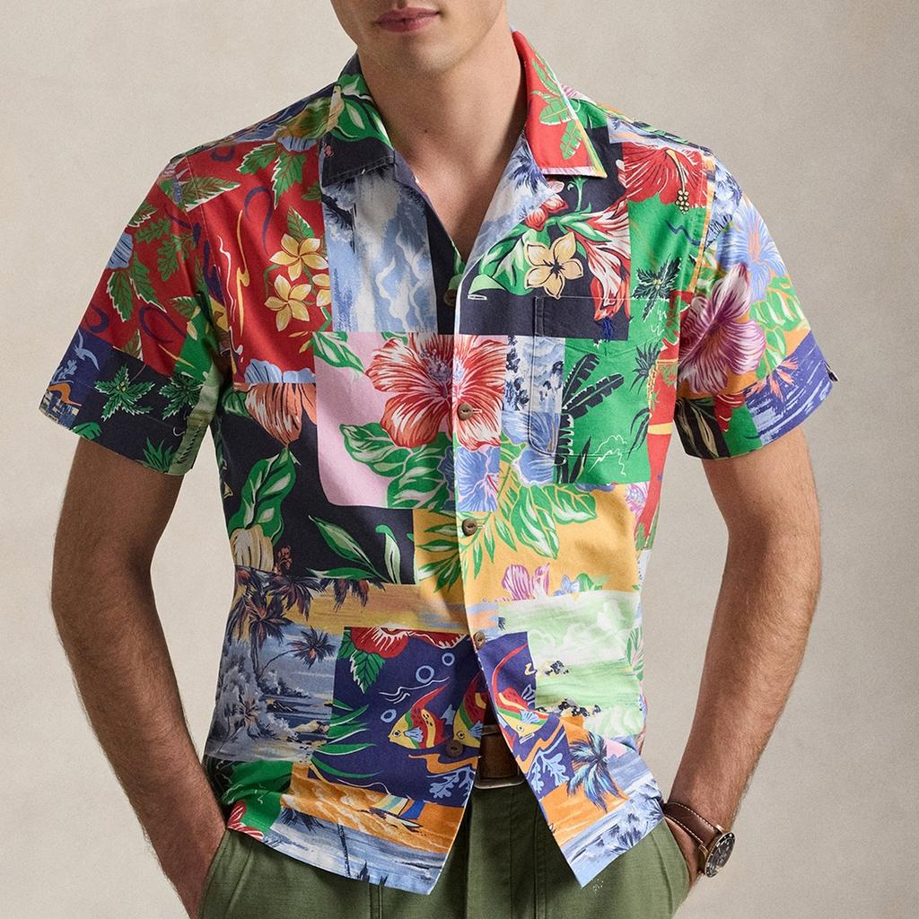 Ralph Lauren Polo Ralph Lauren Classic Fit Cotton-Poplin Oxford Short Sleeved Shirt